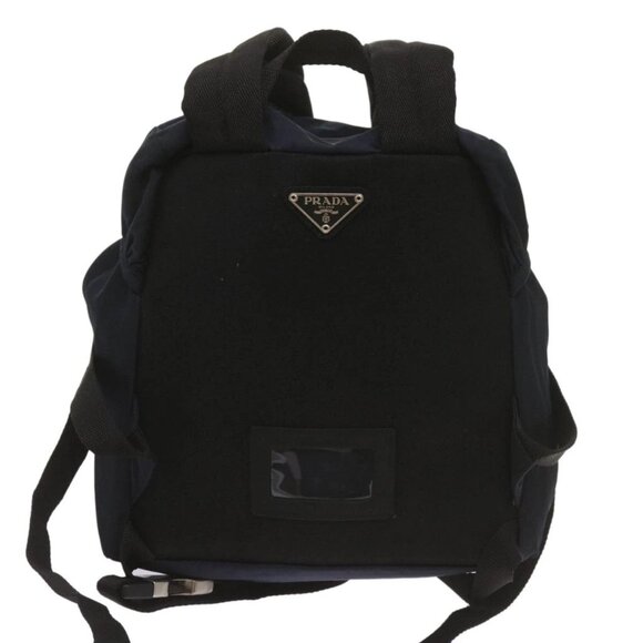 PRADA Backpack Nylon Navy Auth ki4230 - Picture 2 of 16